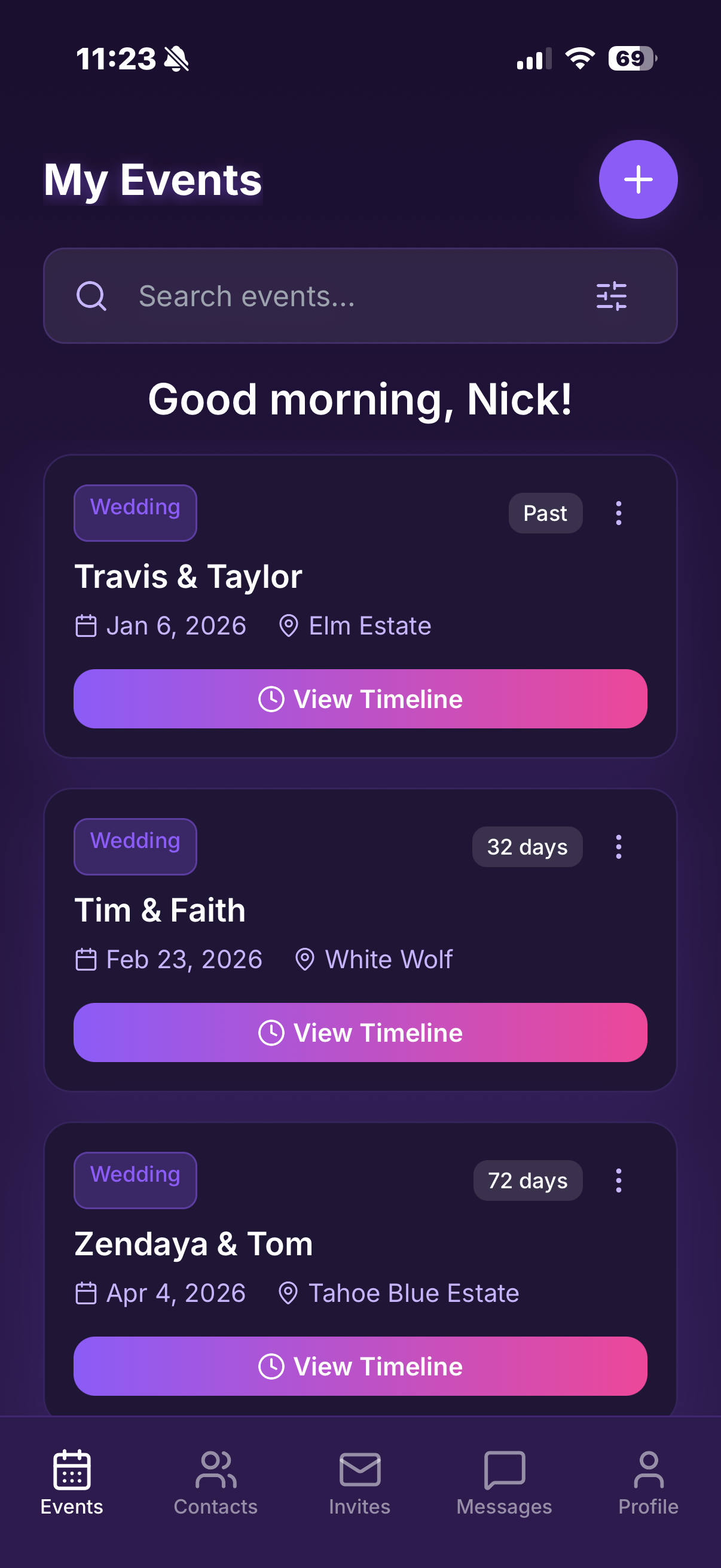 Manage All Your Events in One Place